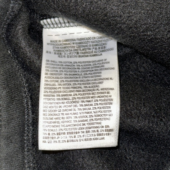 New VANS Comfy Cush Relaxed Fleece Sweat Shorts in Black - Picture 11 of 13